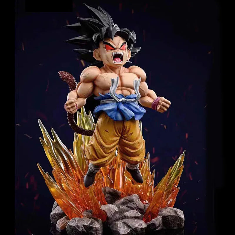 Dragon Ball Goku Transformation Anime Figure PVC