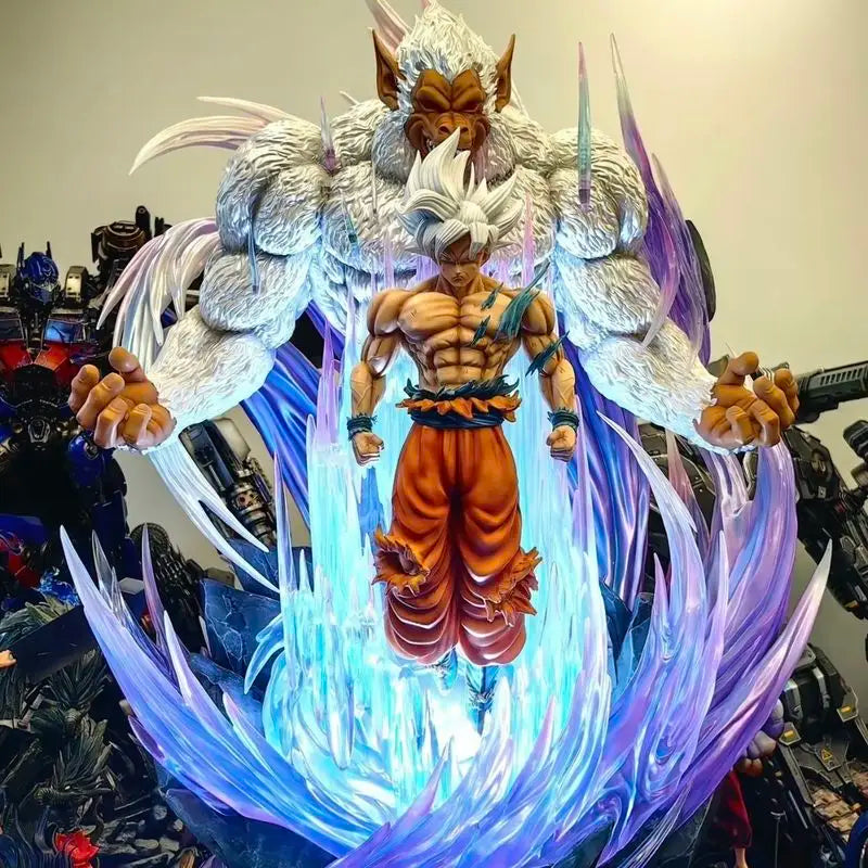 Dragon Ball Oozaru Ape King x Son Goku Ultra Insinct Anime Figure PVC