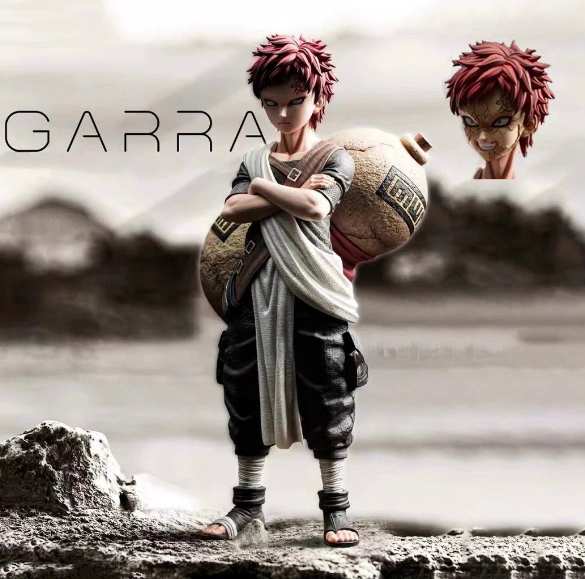 Gaara Anime Figure PVC