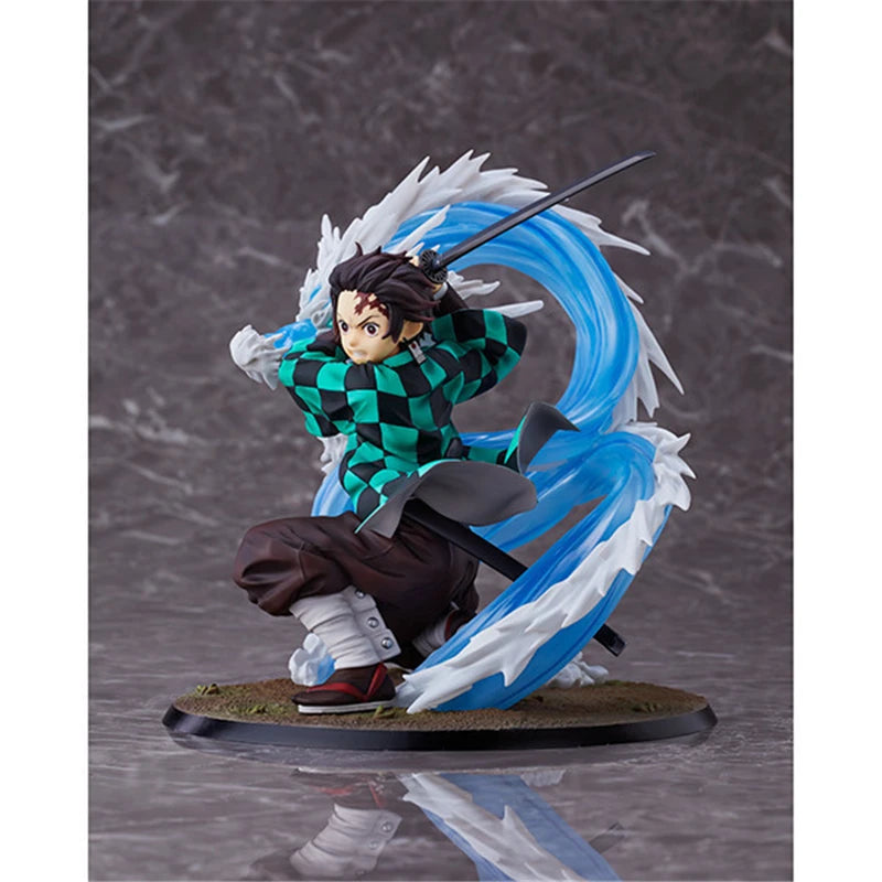 Demon Slayer Tanjiro Kamado Water Breath Anime Figure PVC