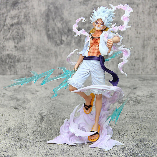 One Piece Sun God Monkey D Luffy Anime Figure PVC