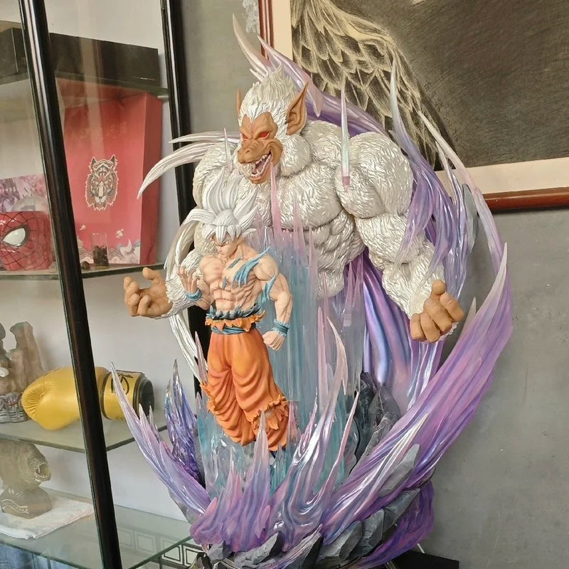 Dragon Ball Oozaru Ape King x Son Goku Ultra Insinct Anime Figure PVC