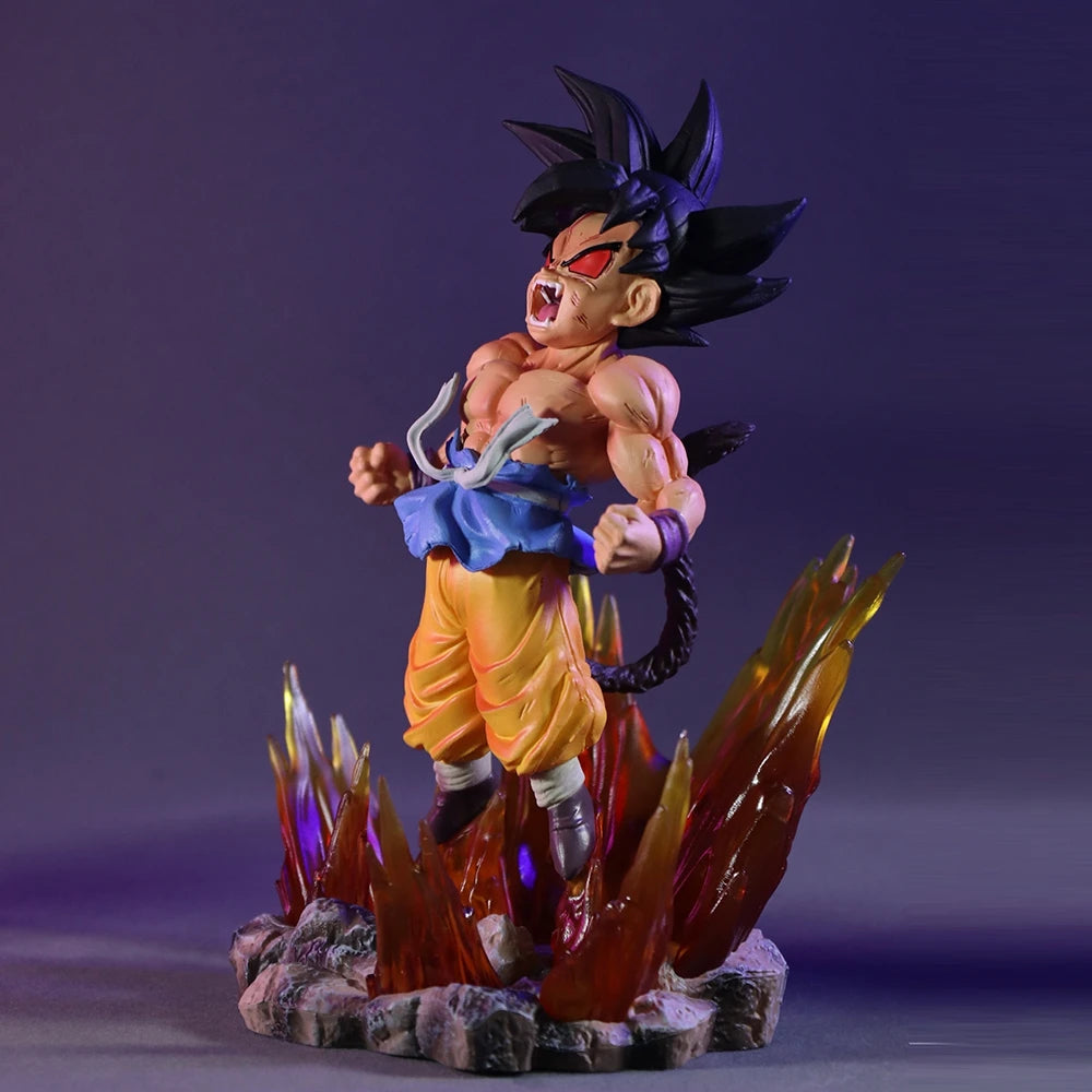 Dragon Ball Goku Transformation Anime Figure PVC