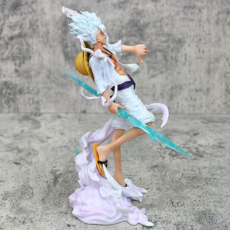 One Piece Sun God Monkey D Luffy Anime Figure PVC