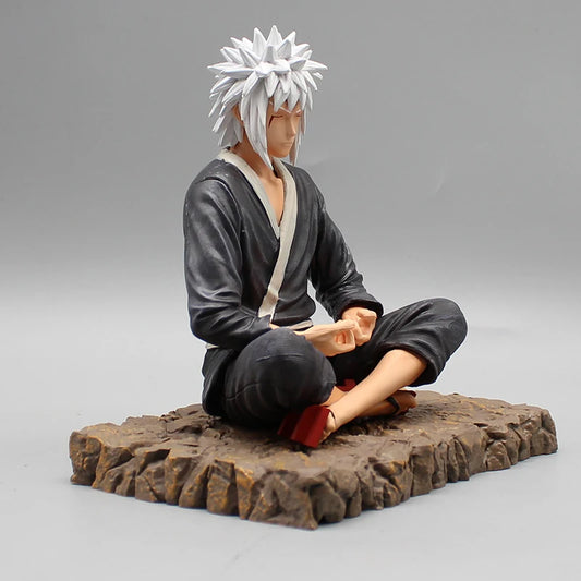 Uzumaki Naruto & Jiraya Sitting Mode Anime Figure PVC