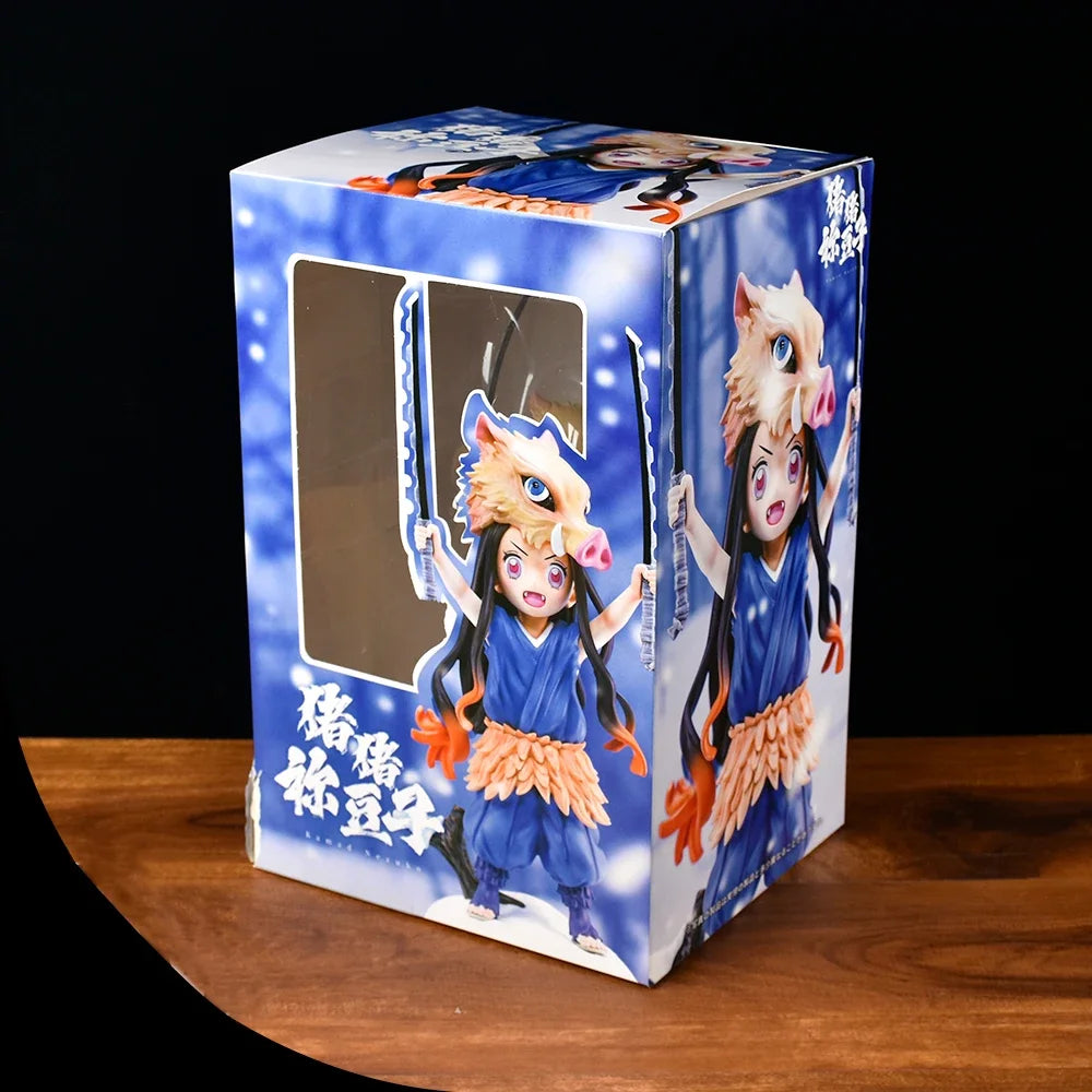 Demon Slayer Pig's Head Kamado Nezuko Anime Figure PVC
