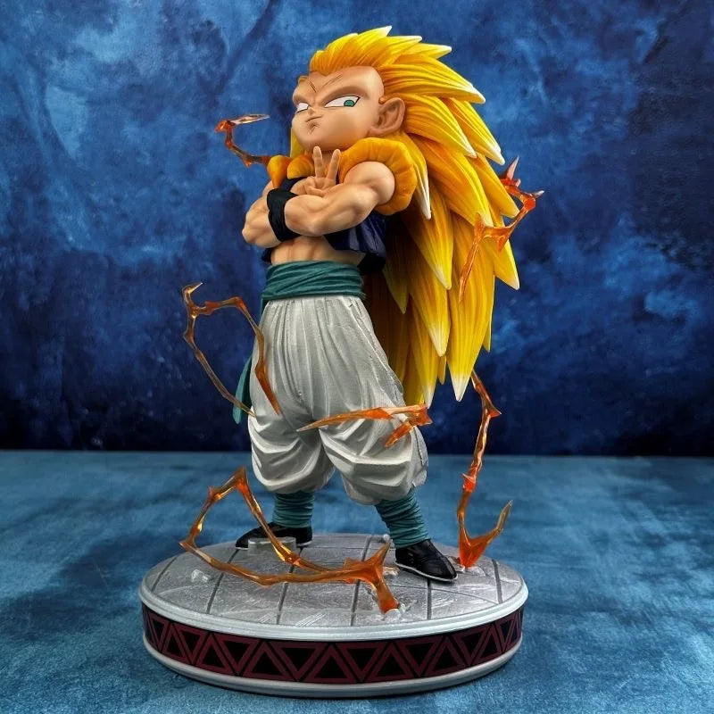 Dragon Ball Z Gotenks Ssj &  Super Saiyan Gotenks 3 Anime Figures PVC