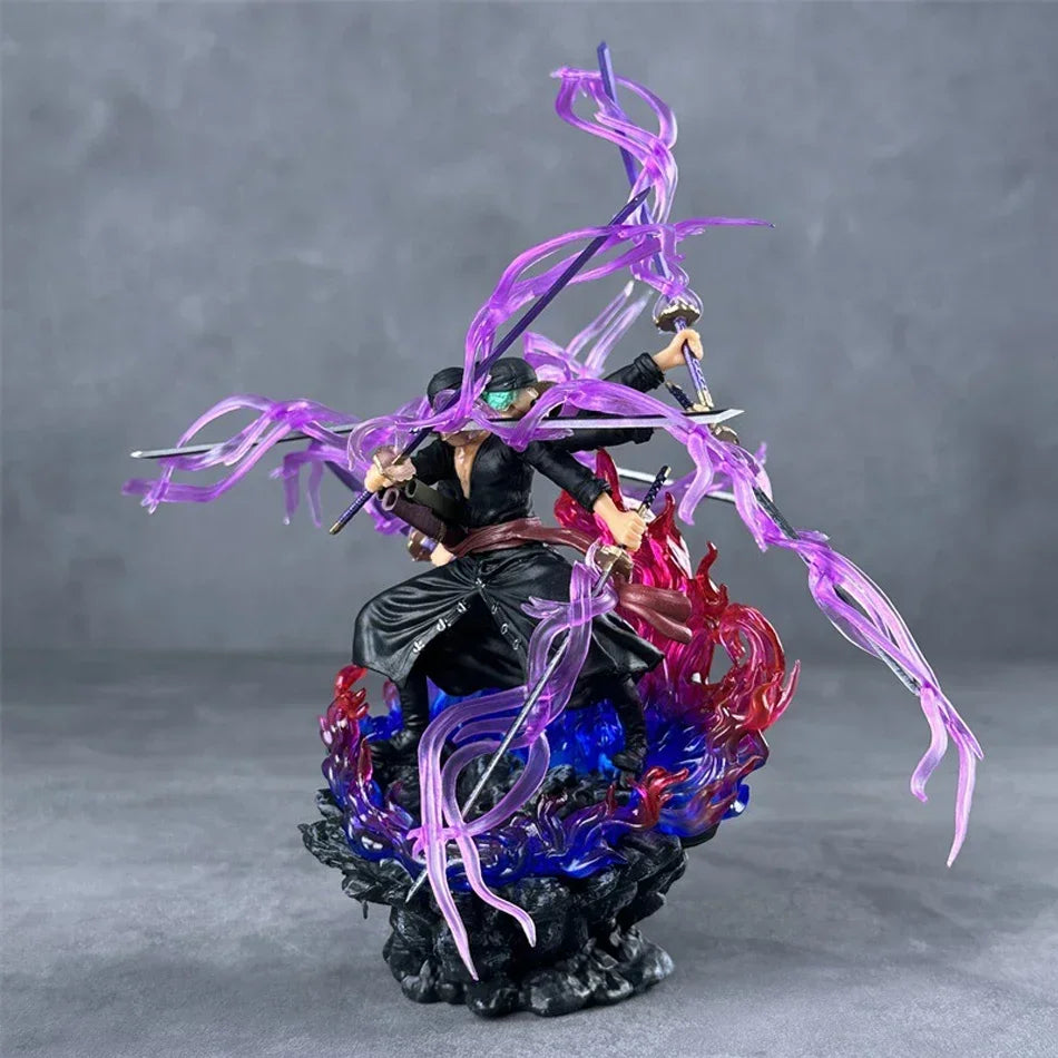 One Piece Roronoa Zoro Ashura Mode Anime Figure PVC