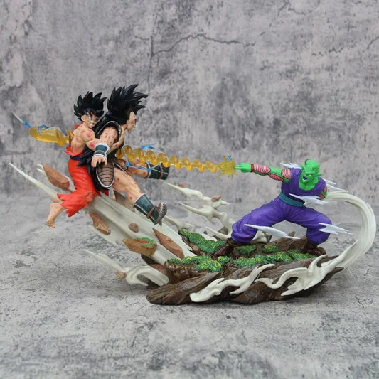 Dragon Ball Piccolo Makankosappo Goku & Raditz Anime Figure PVC