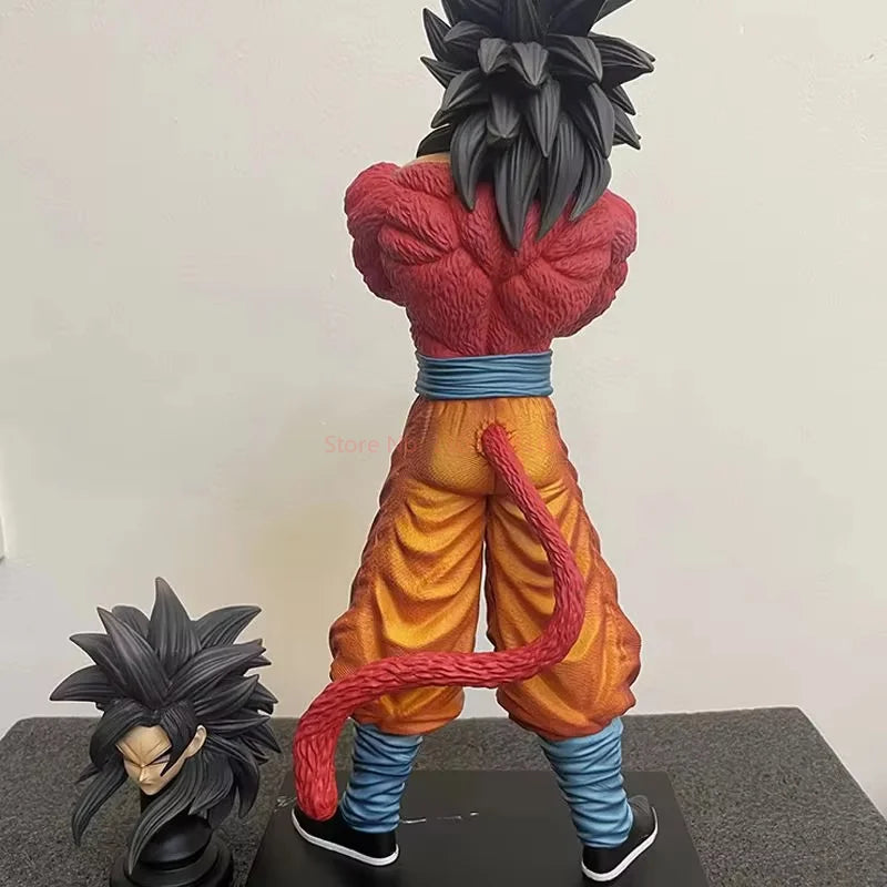 Dragon Ball GT Super Saiyan 4 Son Goku and Prince Vegeta Anime Figure PVC