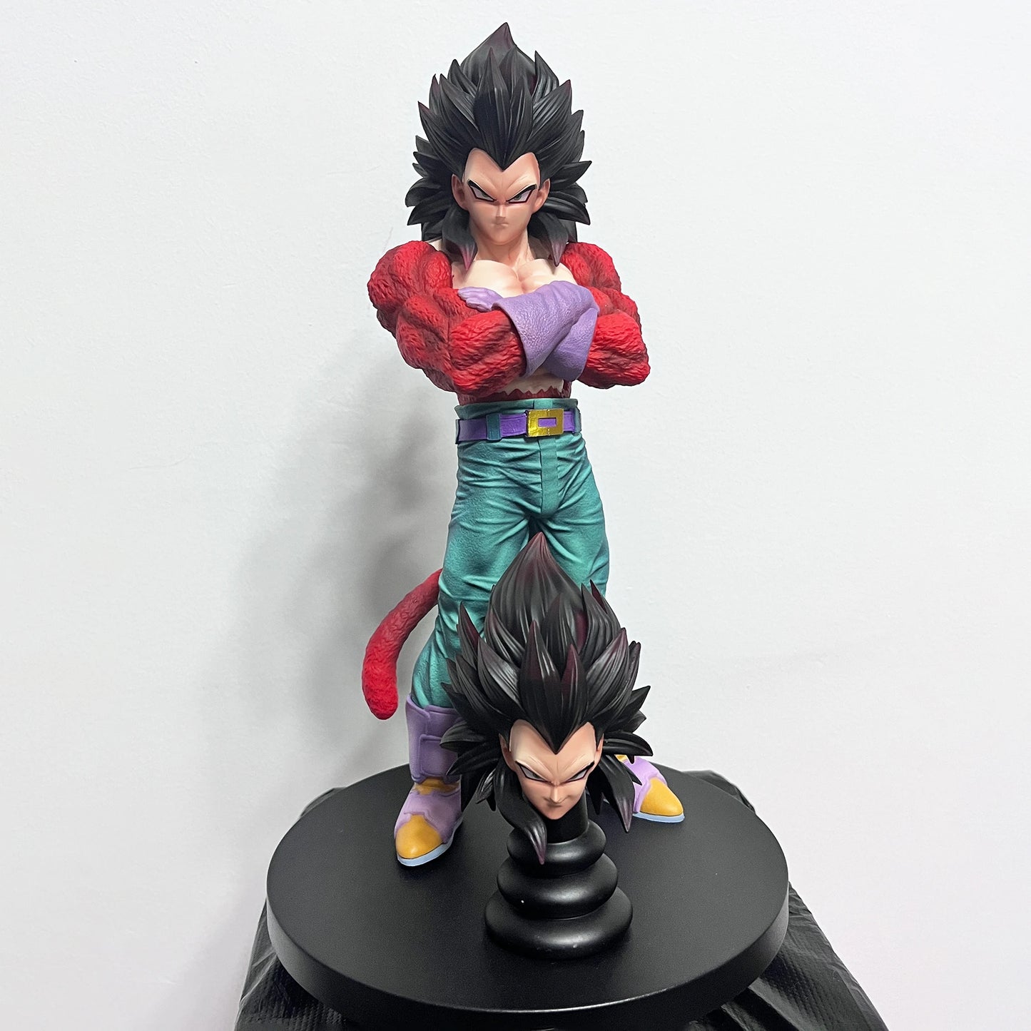 Dragon Ball GT Super Saiyan 4 Son Goku and Prince Vegeta Anime Figure PVC