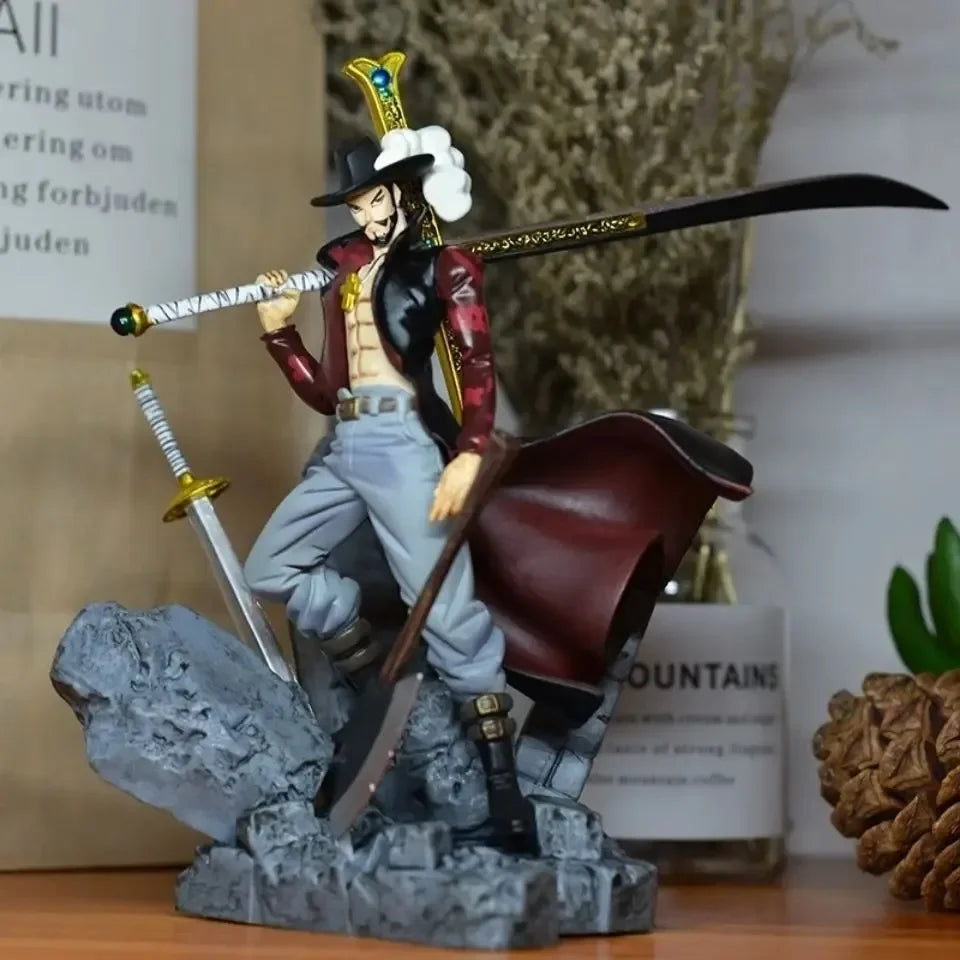 One Piece Eagle Eye Dracule Mihawk Anime Figure PVC