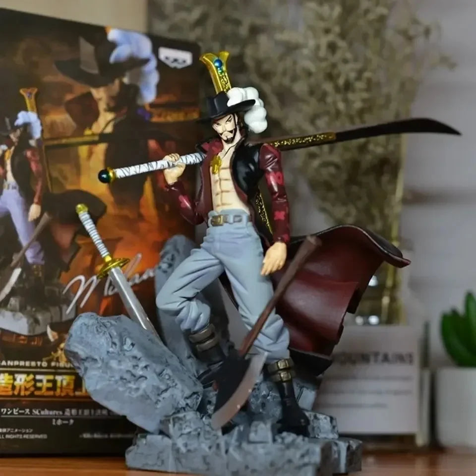 One Piece Eagle Eye Dracule Mihawk Anime Figure PVC