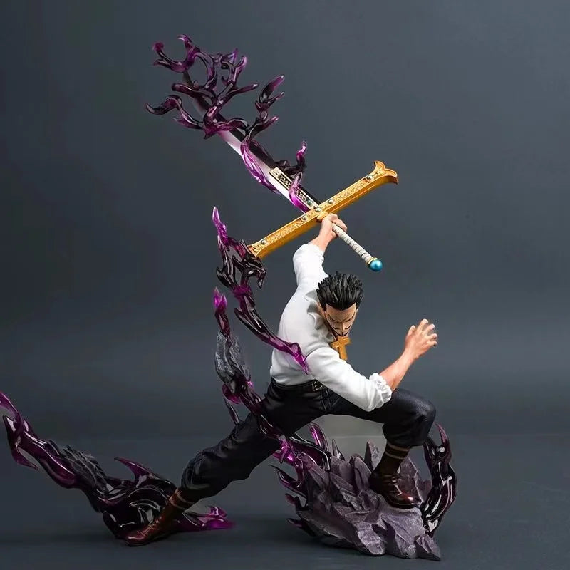 One Piece Dracule Mihawk Anime Figure PVC