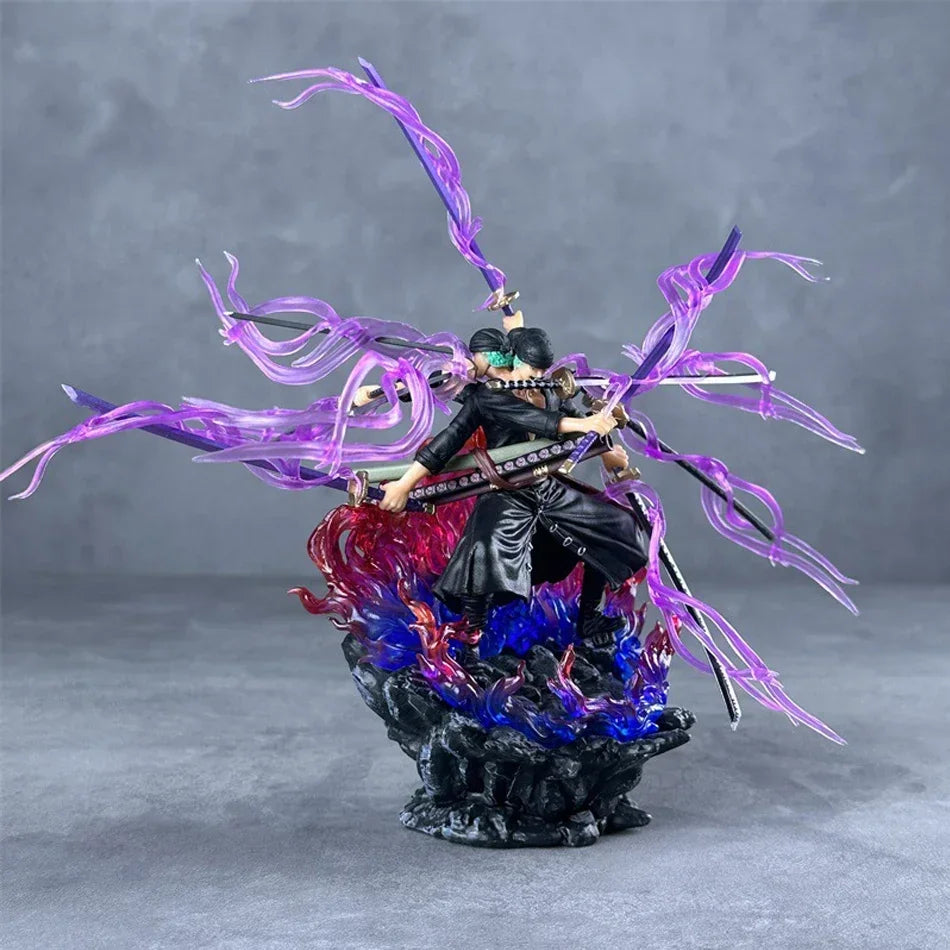 One Piece Roronoa Zoro Ashura Mode Anime Figure PVC