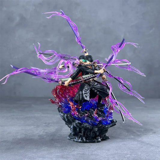 One Piece Roronoa Zoro Ashura Mode Anime Figure PVC