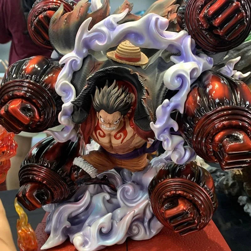 One Piece Monkey D. Luffy Gear 4 Anime Figure PVC