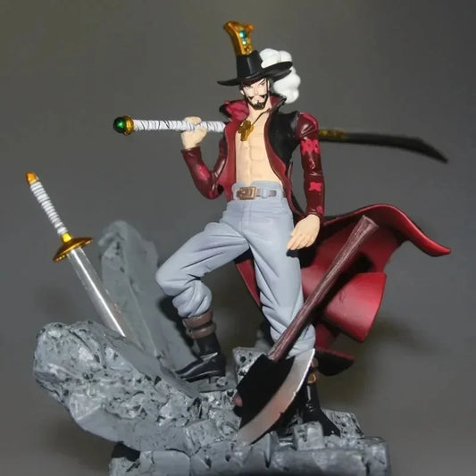 One Piece Eagle Eye Dracule Mihawk Anime Figure PVC