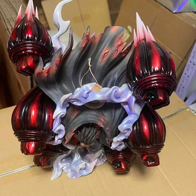 One Piece Monkey D. Luffy Gear 4 Anime Figure PVC