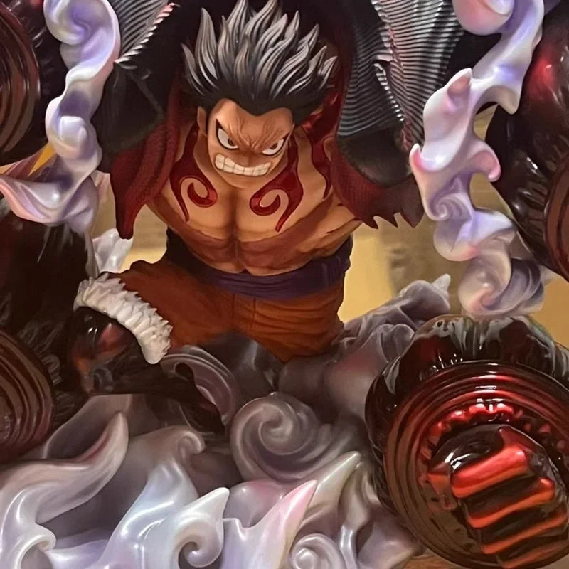 One Piece Monkey D. Luffy Gear 4 Anime Figure PVC