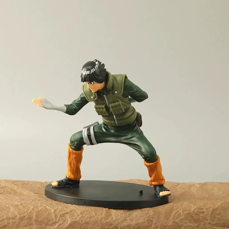 Rock Lee Fighting Stance Anime Figure PVC