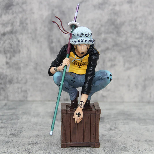 One Piece Shichibukai Trafalgar D Water Law Anime Figure PVC