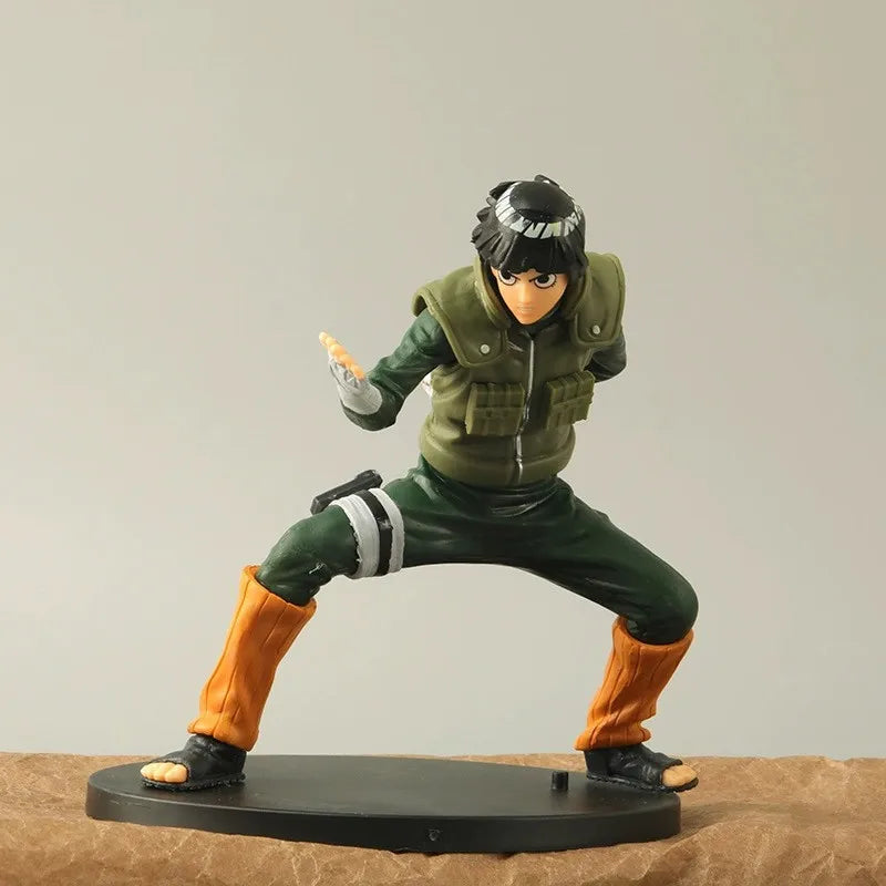 Rock Lee Fighting Stance Anime Figure PVC