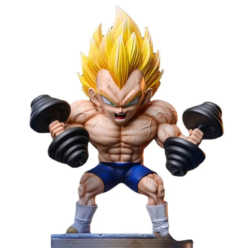 Dragon Ball Muscle Fitness Vegeta Anime Figure PVC