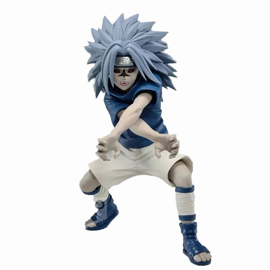 Nine-Tailed Fox Naruto & Curse Seal Uchiha Sasuke Anime Figure PVC
