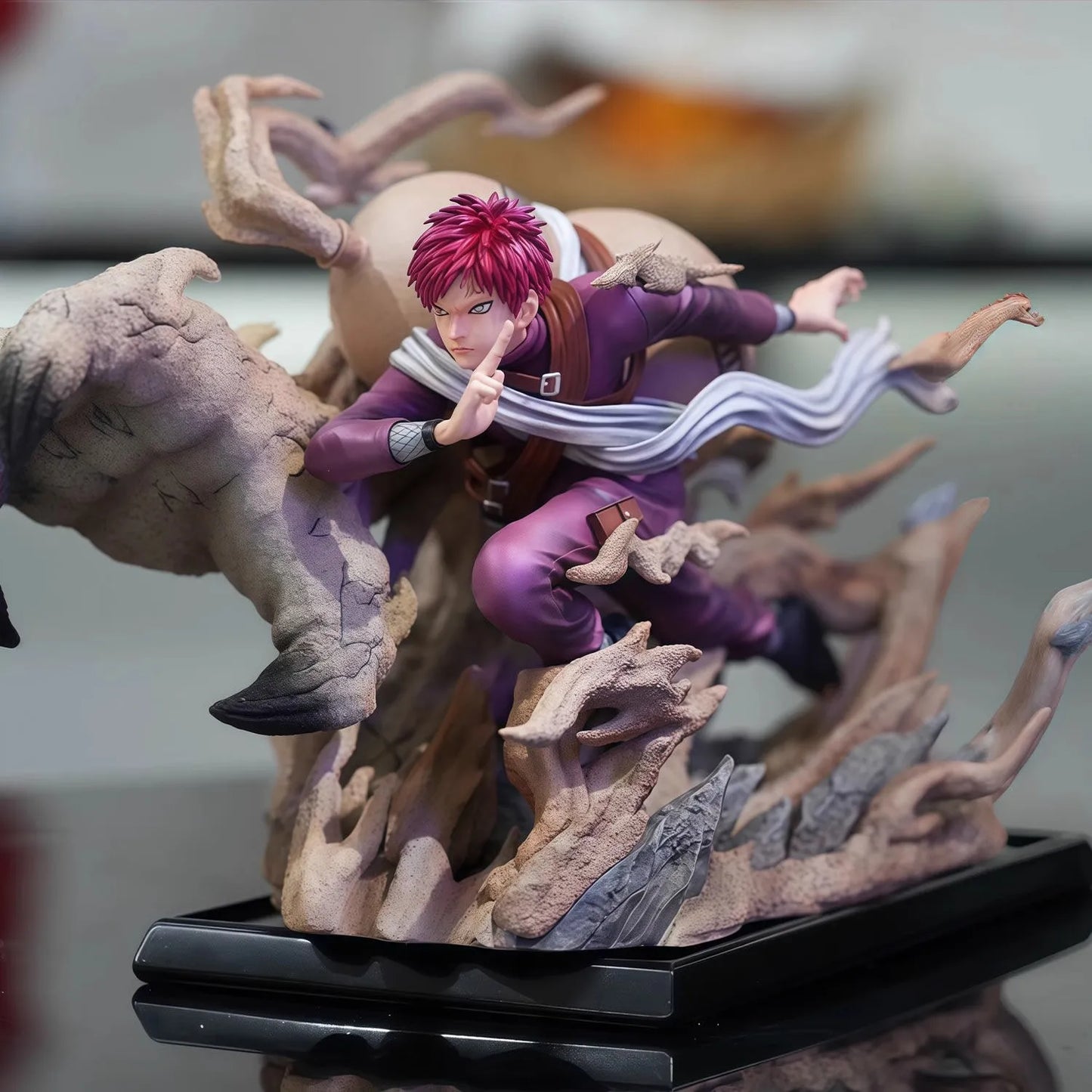 Gaara and Kimimaro Anime Figure PVC