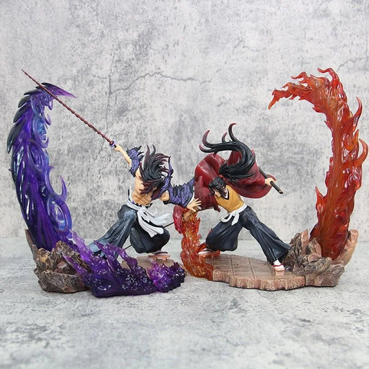 Demon Slayer Yoriichi Tsugikuni Vs Kokushibo Anime Figure PVC