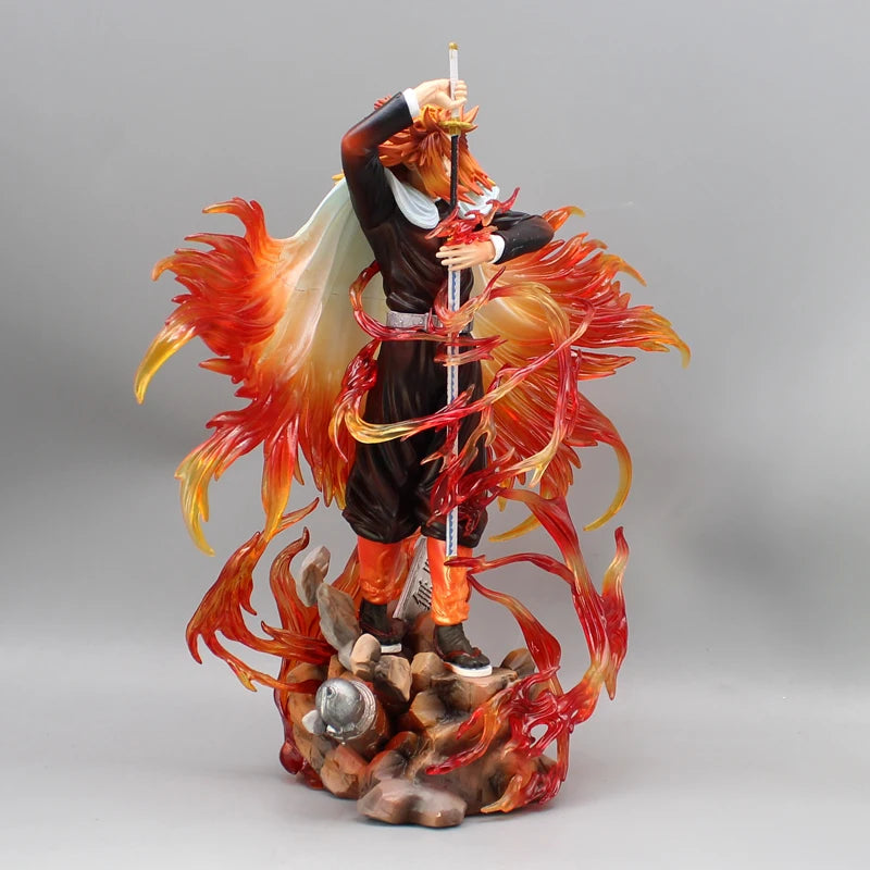 Demon Slayer Rengoku Kyoujurou Anime Figure PVC