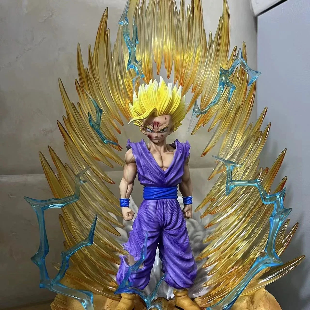 Dragon Ball Son Gohan Super Saiyan 2 Anime Figure PVC