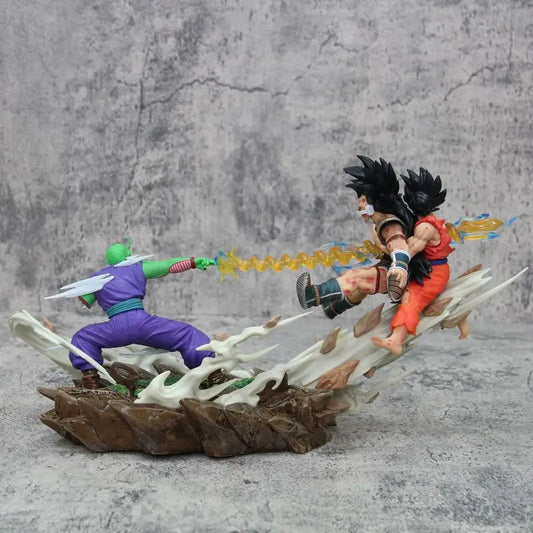 Dragon Ball Piccolo Makankosappo Goku & Raditz Anime Figure PVC