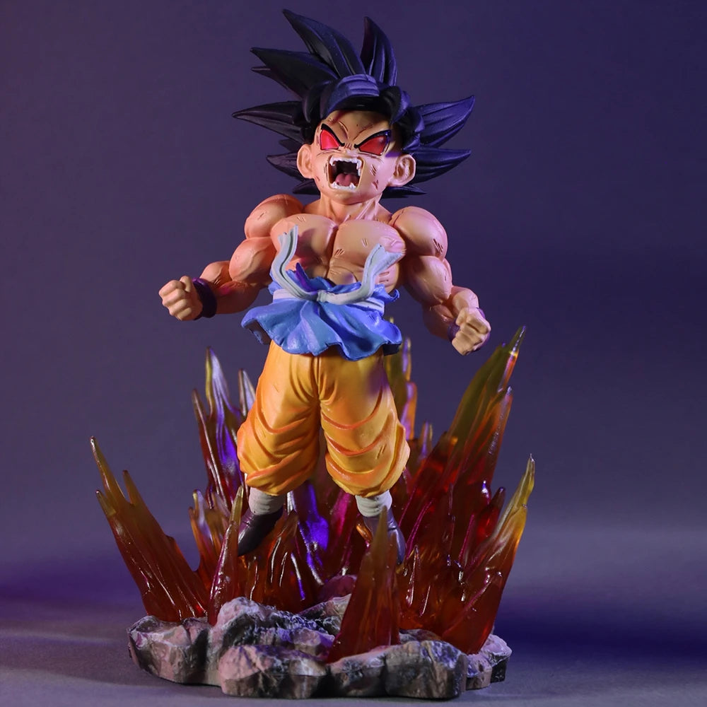 Dragon Ball Goku Transformation Anime Figure PVC