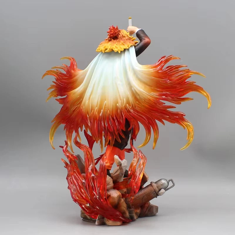Demon Slayer Rengoku Kyoujurou Anime Figure PVC