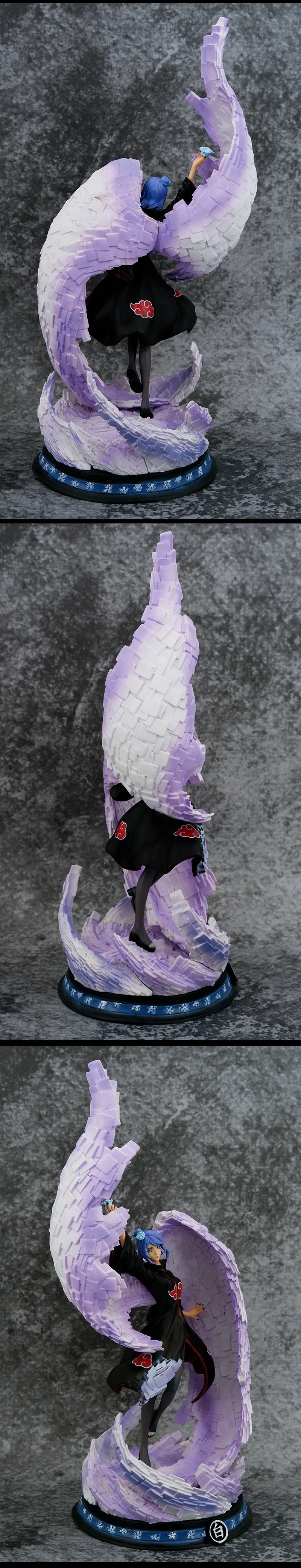 Konan Akatsuki Paper Rain Statue Anime Figure PVC