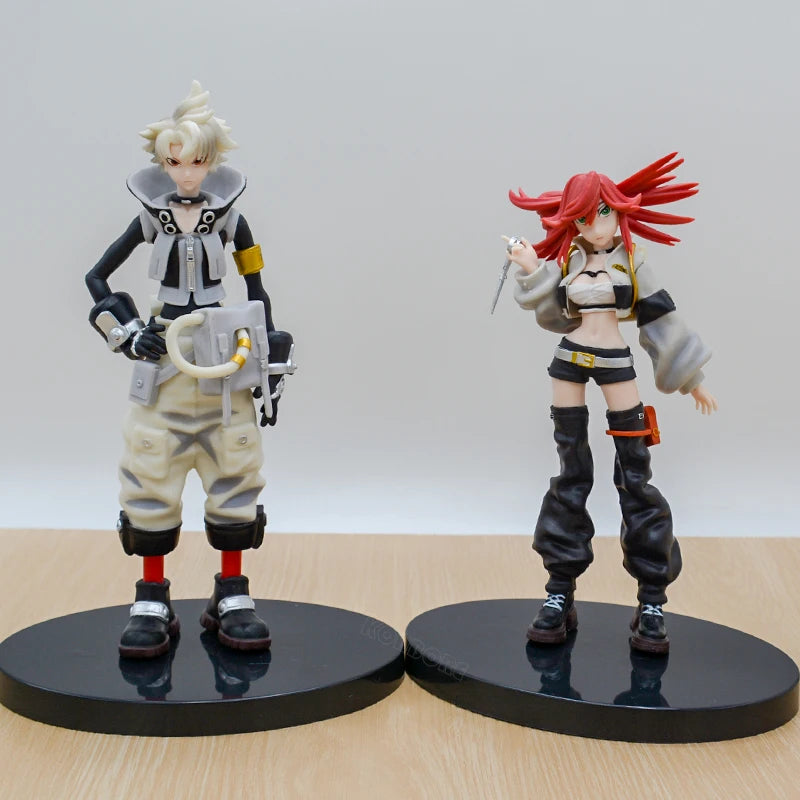 Gachiakuta Rudo Suberec and Riyou Reaper Anime Figure PVC