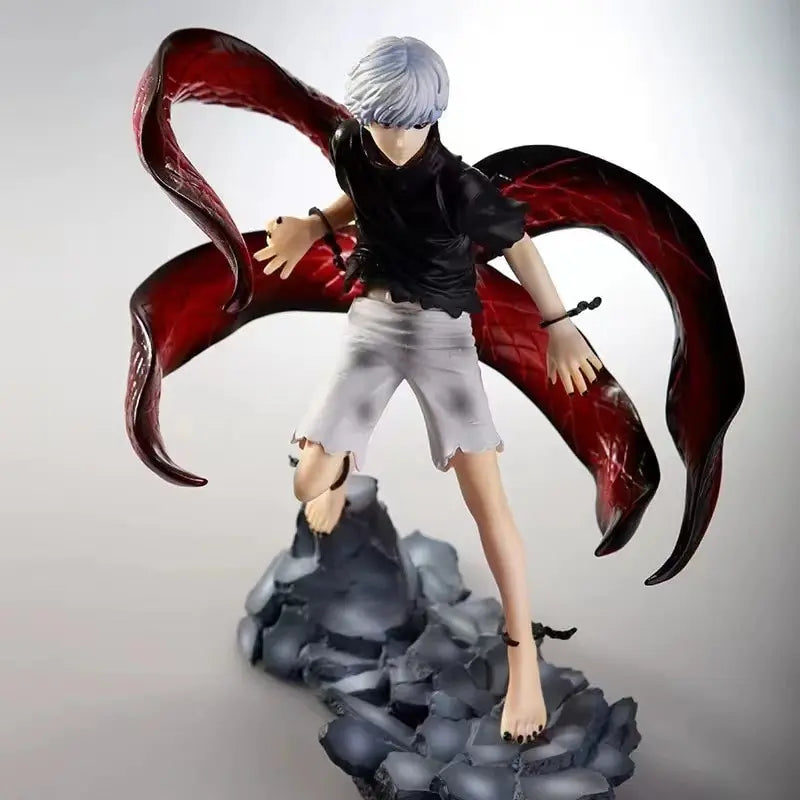 Tokyo Ghoul Kaneki Ken Mask Centipede Face Anime Figure PVC