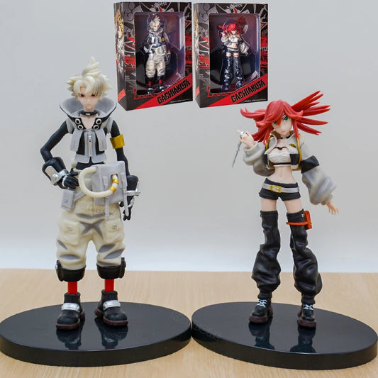 Gachiakuta Rudo Suberec and Riyou Reaper Anime Figure PVC
