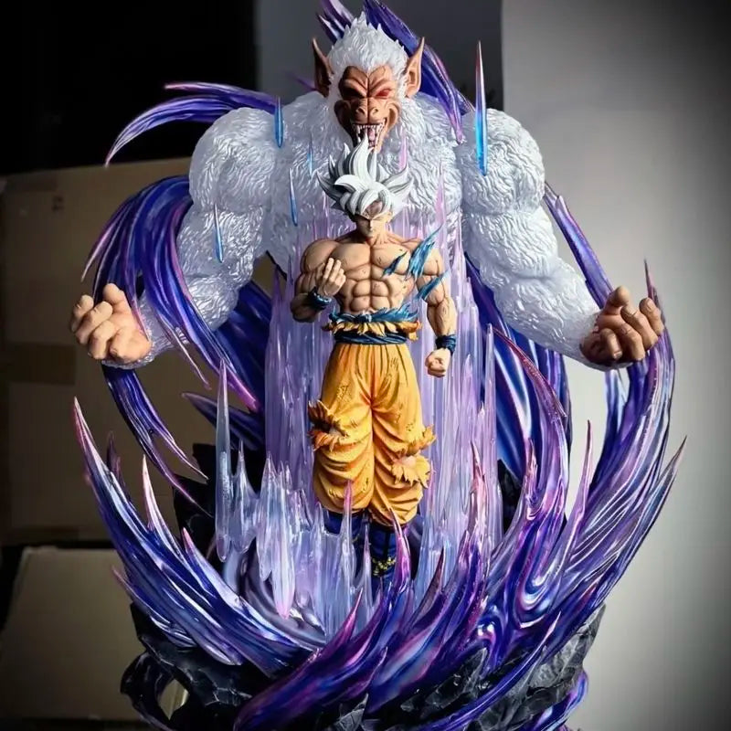 Dragon Ball Oozaru Ape King x Son Goku Ultra Insinct Anime Figure PVC