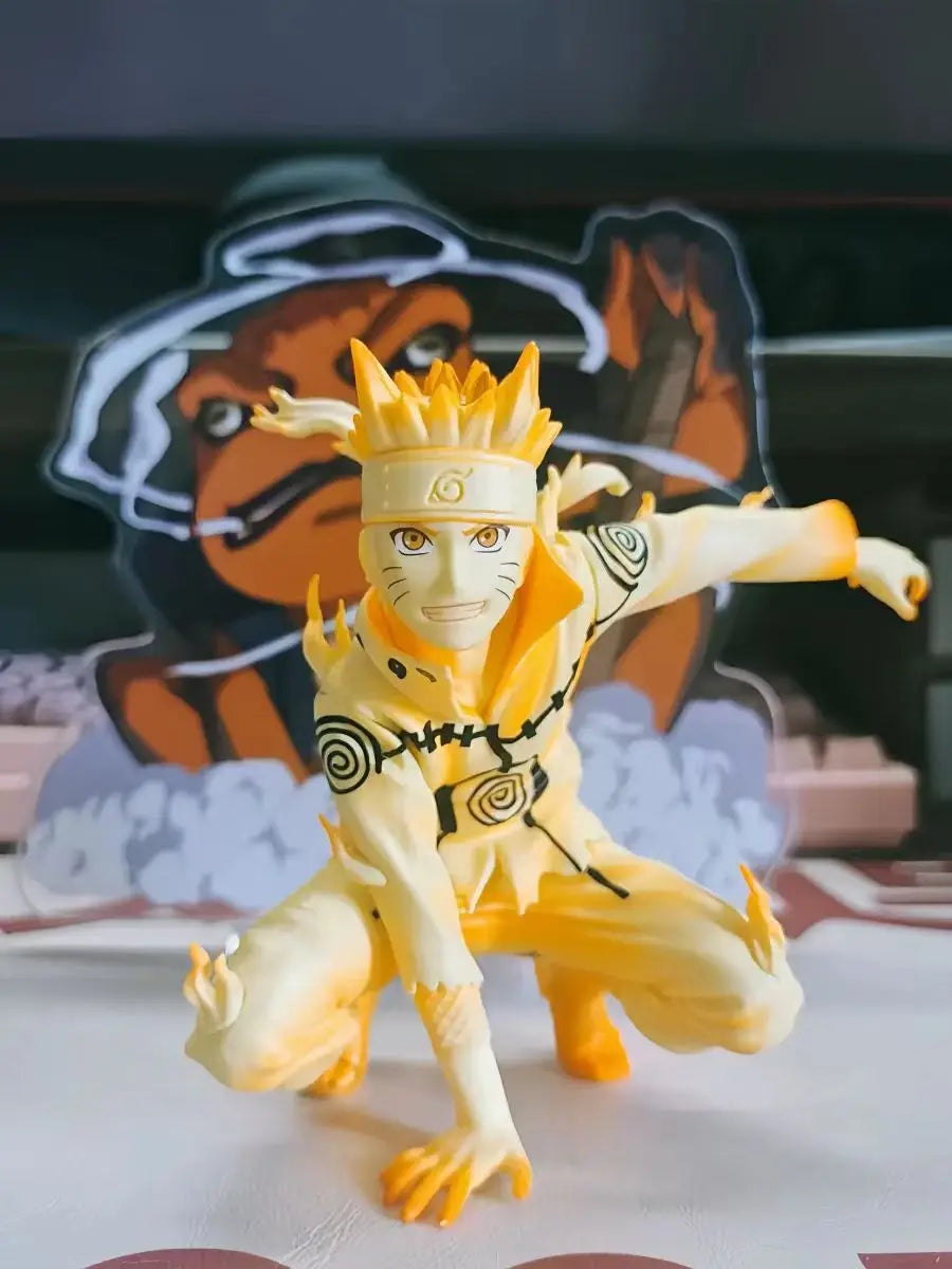 Uzumaki Naruto Sage of Six Paths Mode Anime Figure PVC