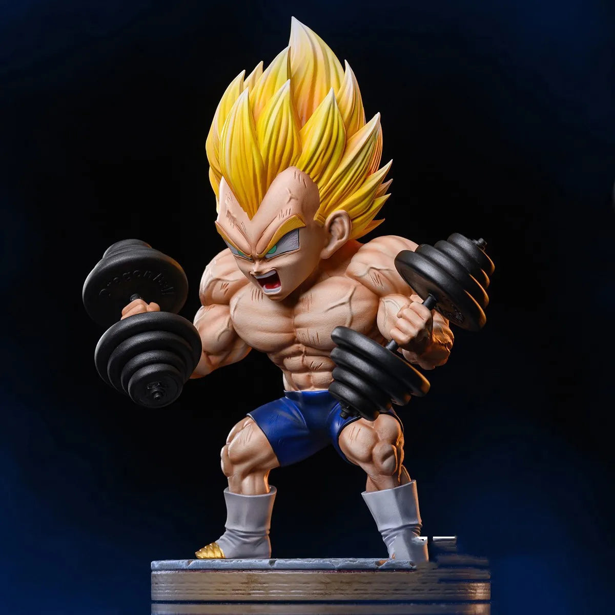 Dragon Ball Muscle Fitness Vegeta Anime Figure PVC