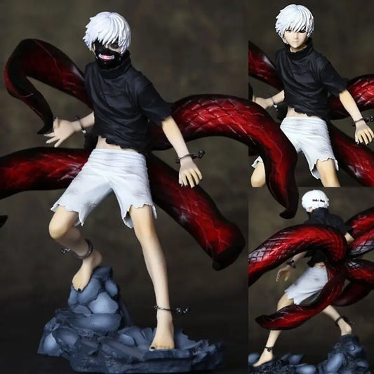Tokyo Ghoul Kaneki Ken Mask Centipede Face Anime Figure PVC