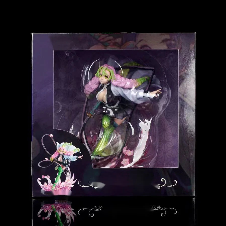 Demon Slayer Kanroji Mitsuri Anime Girl Figure PVC