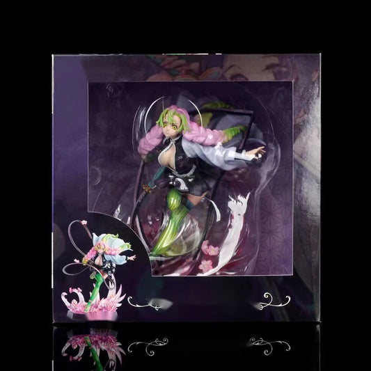 Demon Slayer Kanroji Mitsuri Anime Girl Figure PVC
