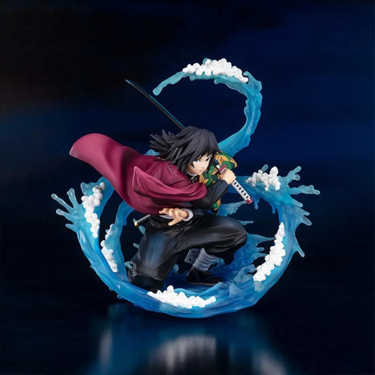 Demon Slayer Water Hashira Giyu Tomioka Anime Figure PVC