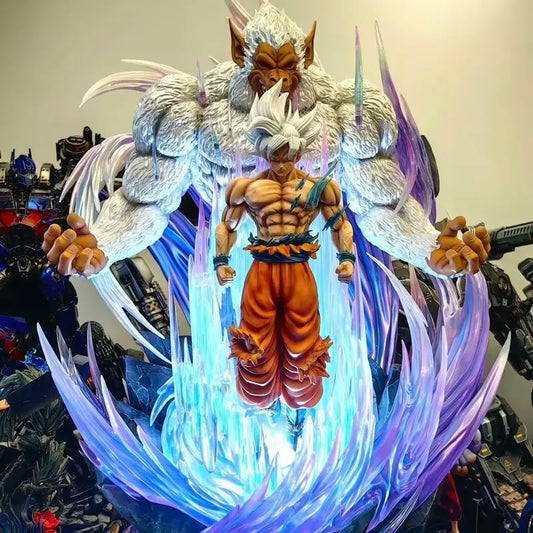 Dragon Ball Oozaru Ape King x Son Goku Ultra Insinct Anime Figure PVC