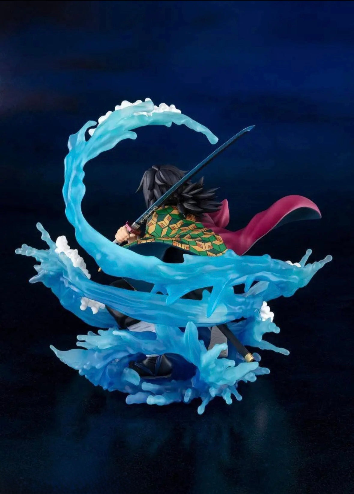 Demon Slayer Water Hashira Giyu Tomioka Anime Figure PVC