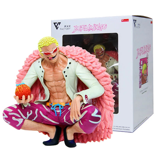One Piece Shichibukai Donquixote Doflamingo Anime Figure PVC